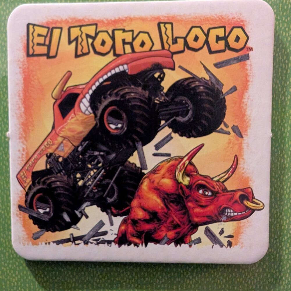 Set of 2 Monster Jam El Toro Loco Magnets